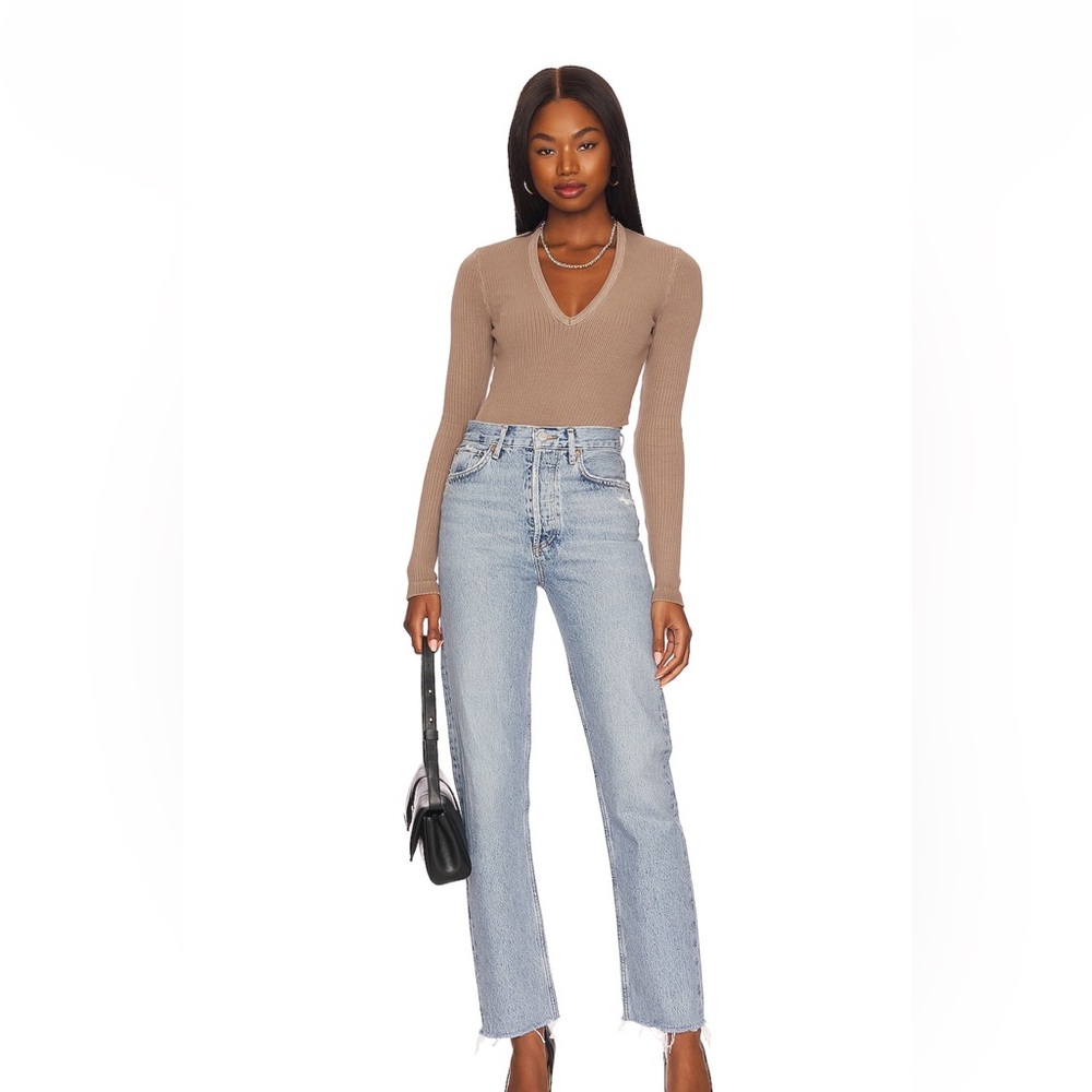 AGOLDE 90’s pinch waist jeans in ruminate